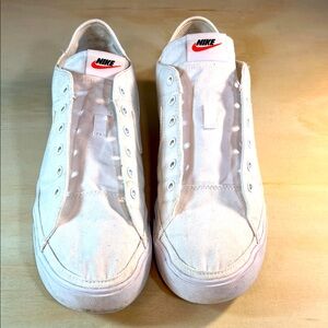 Nike Off-White Canvas Sneakers  Men’s Sz 10.5